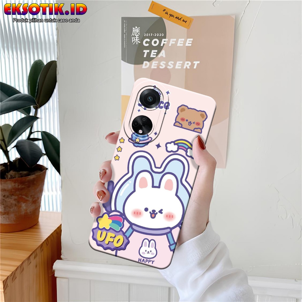 เคส Oppo A98 5G - เคส Oppo A98 5G - เคสแฟชั่นล่าสุด - Oppo A98 5G Silicone - Cool and Cute Motif - เ