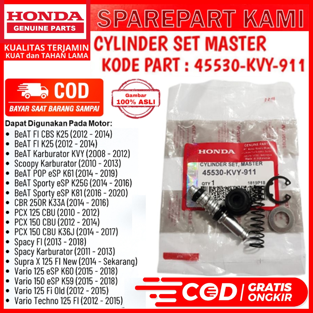 เบรคหลักฐาน BEAT FI CBS รถ BEAT POP ESP SPORTY CBR 250 R PCX 125 CBU 150 CBU SPACY FI SUPRA X 125 FI ใหม่ VARIO 125 FI ESP STD หมวกกันน็อค IN TECHNO CBS 150 KVY