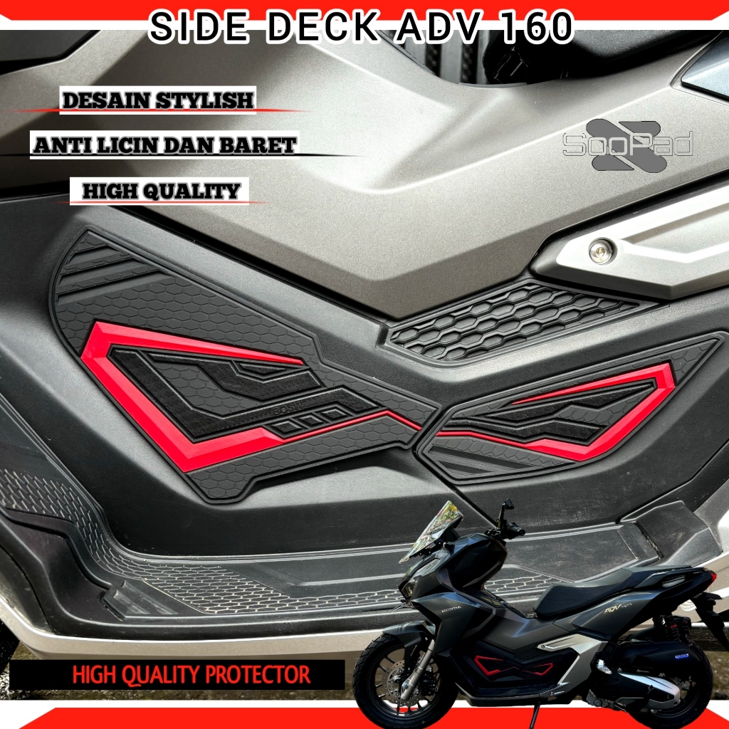 Adv 160 Side Deck Accessories Rubber Body Cover Variations