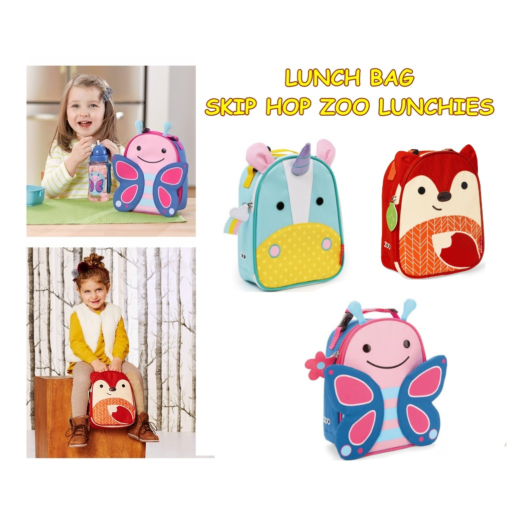 SKIP HOP ZOO PACK - SCHOOL BAG สําหรับ 3 ปี OLD CHILDREN - ANIMAL CHARACTER SCHOOL BAG
