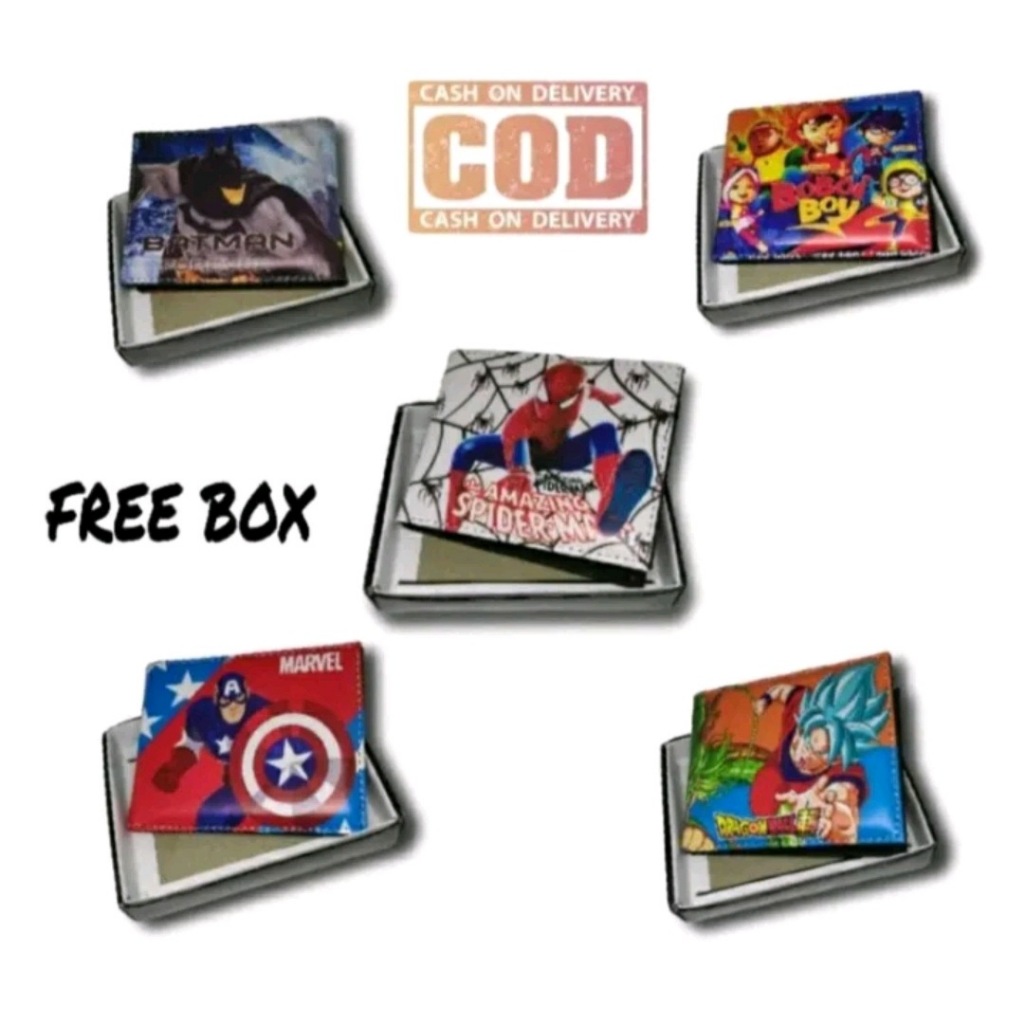 CHILDRENS CHARACTER WALLETS, BOYS WALLETS, CHILDRENS WALLETS, กระเป๋าสตางค์ผู้ชาย