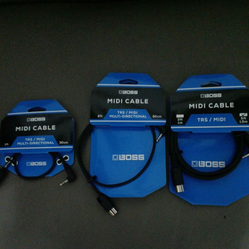 BOSS BMIDI-5-35 TRS / Midi Cable Boss Original Midi Boss Cable