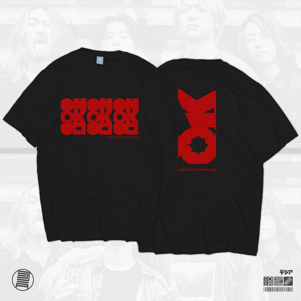 ONE OK ROCK หรูหราโรค Tour Taka Ryota Toru Tomoya JRock JPop เพลงอะนิเมะมังงะเสื้อยืดญี่ปุ่น Wibu เส