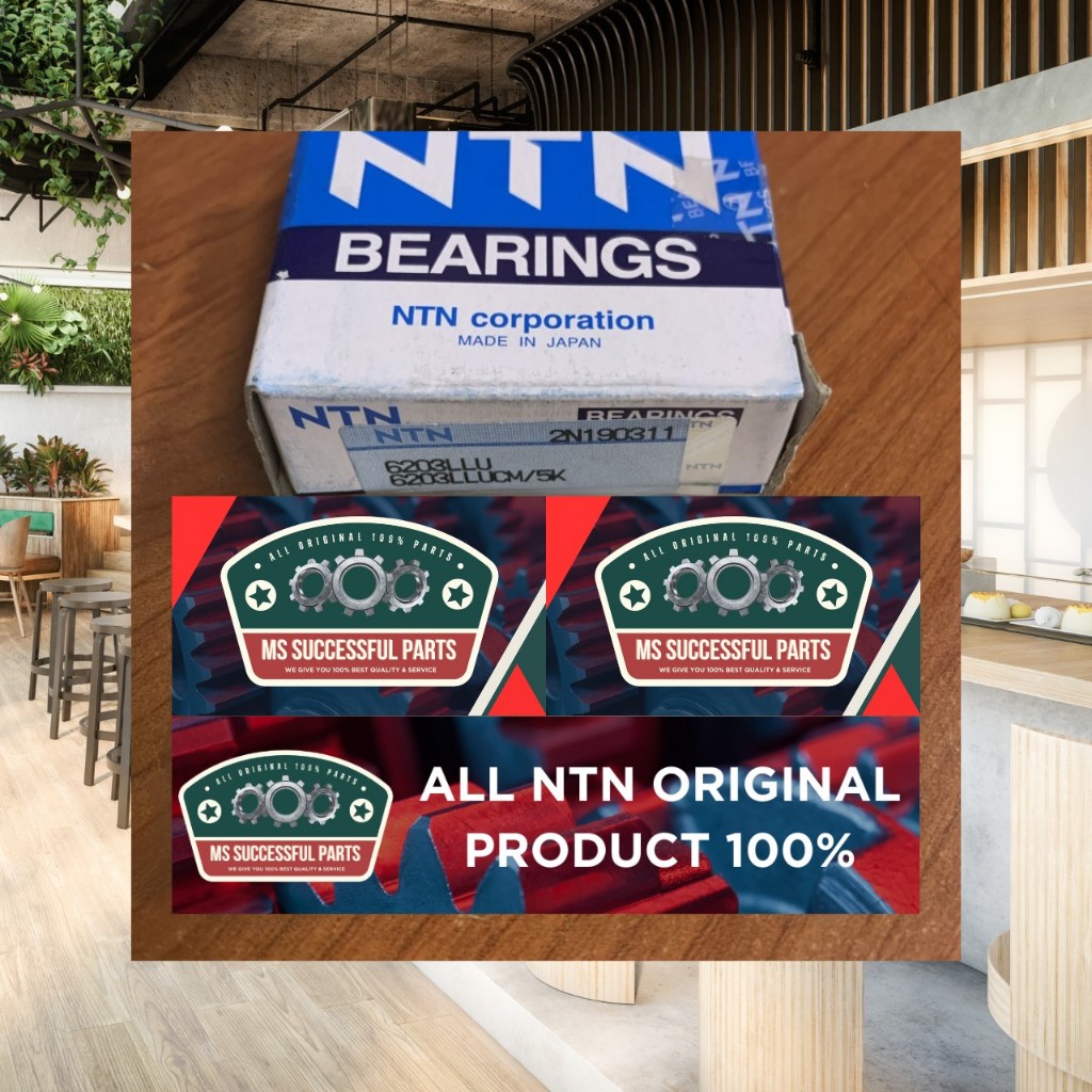 BALL BEARING 6203 LLU / 6203 2RS NTN ORIGINAL
