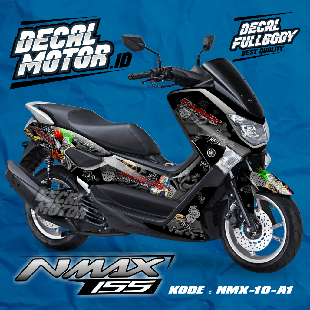 FULL BODY DECAL NMAX 150 155 - สติ๊กเกอร์บล็อคเต็ม NMAX- NMX