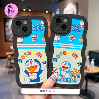 CUSTOM BLACK WAVE SOFTCASE SMART CAT สําหรับ A14 A23 A32 A17K A31 A36 Y21T Y21A Y22 C21Y C25Y C30 9T
