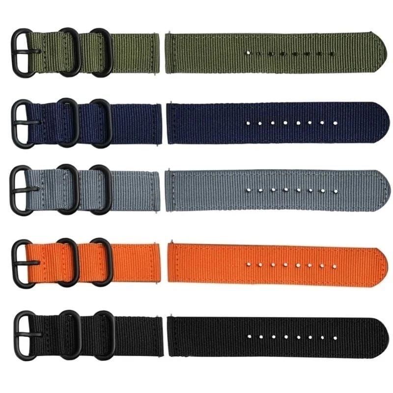 SEIKO CANVAS NATO WATCH STRAP 18MM 20MM 22MM 24MM UNIVERSAL