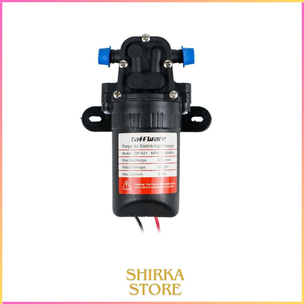 SS - ปั๊มน้ําไฟฟ้าแรงดันสูง 12V 70PSI 3.5L/min