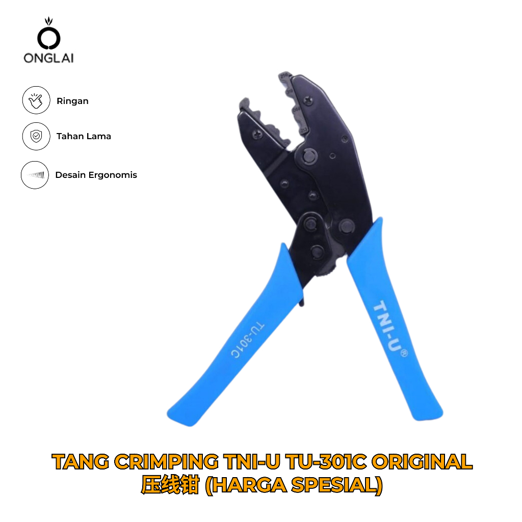 ต้นฉบับ TNI-U TU-301C CRIMPING PLIERS (ราคาพิเศษ)