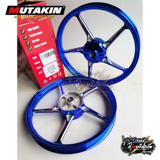 MUTAKIN AK 55 CNC velk racing velg ring 17 honda grand Astrea legenda cb 100 supra x 110 dpn tromol Rem tromol depan dan belakang