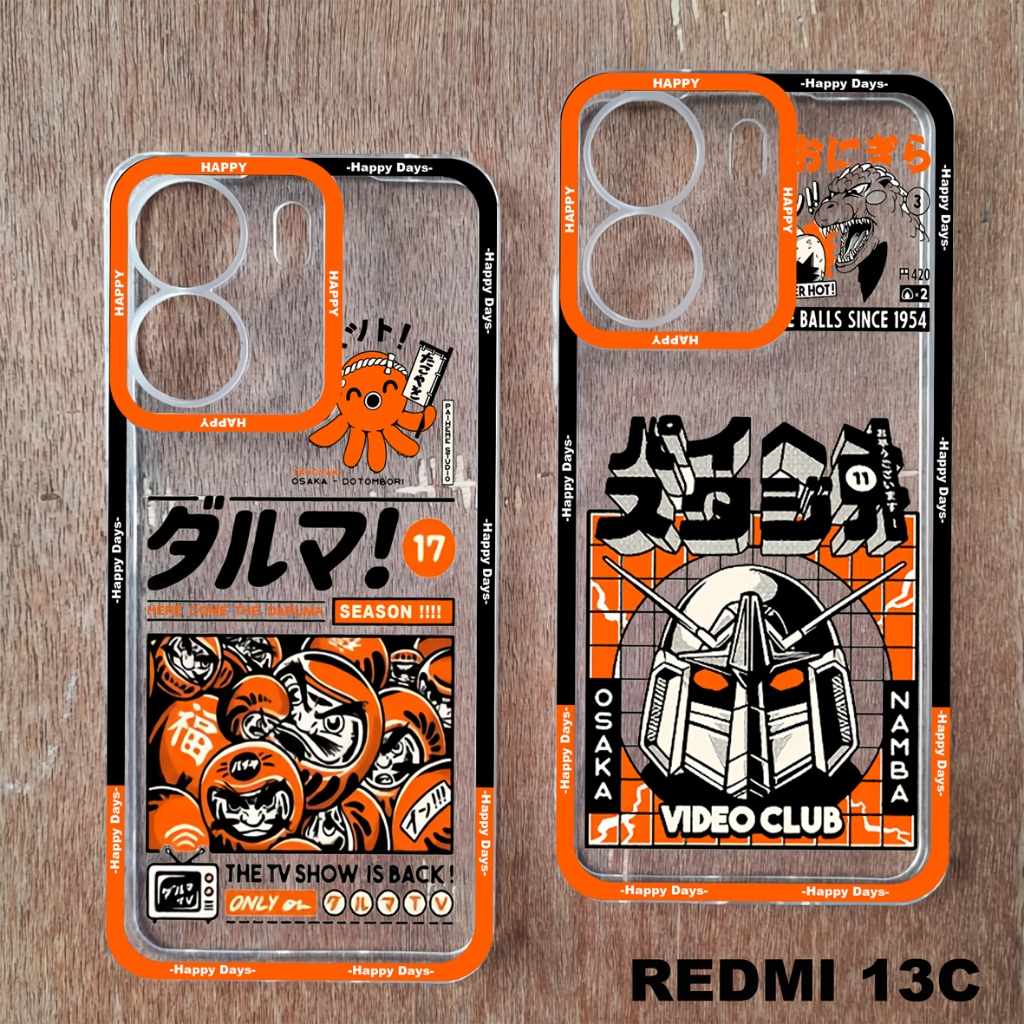 เคสโทรศัพท์ HP Redmi 13c/Poco C65 - เคสอ่อนใสแบบยืดหยุ่น Redmi 13c/Poco C65 - เคสใส - เคสล่าสุด 2024