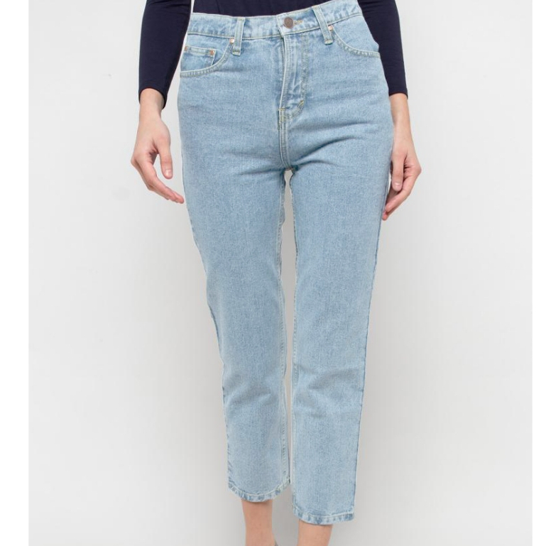 MKY Clothing BOYFRIEND HIGH WAIST JEANS
