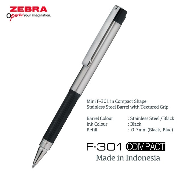 ปากกาม้าลาย F-301 COMPACT