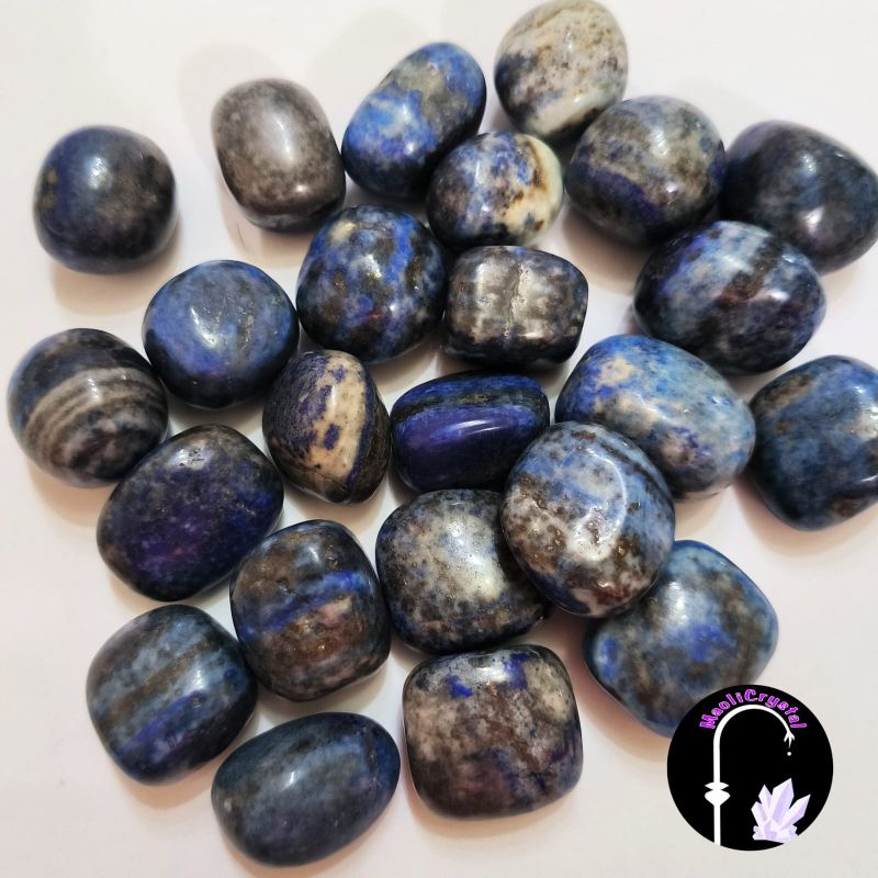 หินธรรมชาติ Lapis Lazuli Tumble