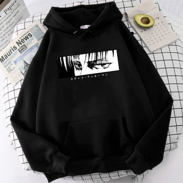 Levi ARCHMAN เสื้อกันหนาวมีฮู้ด / เสื้อฮู้ดอนิเมะ Jumper / LEVI ARCWKMAN เสื้อฮู้ด Size ML XL XXL XX
