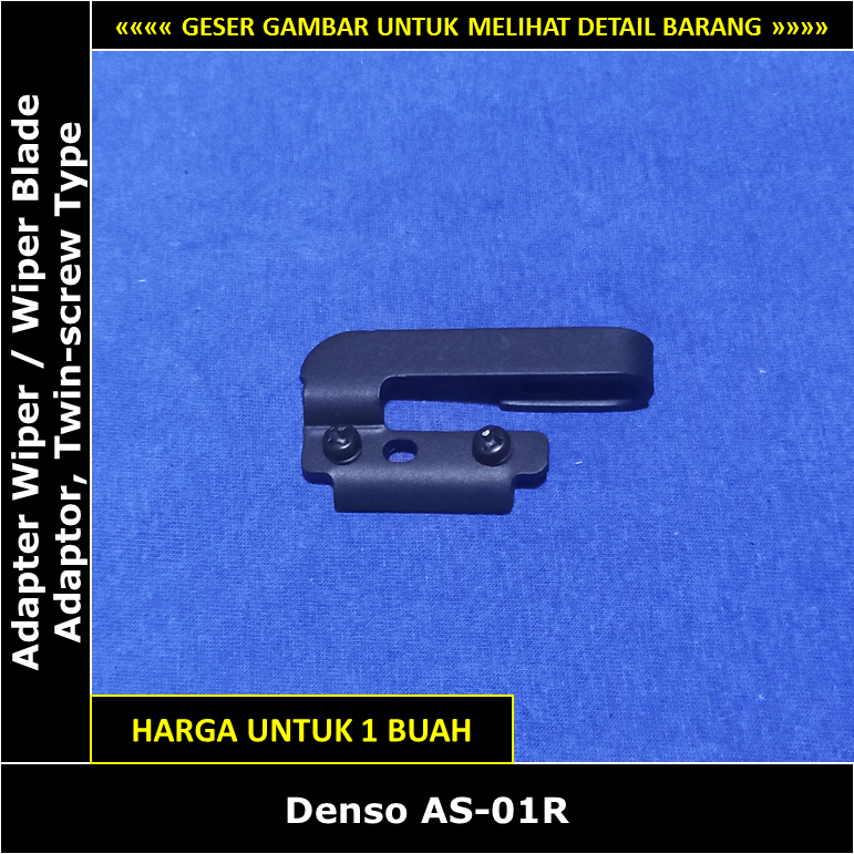 อะแดปเตอร์ปัดน้ําฝน Toyota Crown Deluxe MS111 MS112 1979-1983 Denso AS-01R อะแดปเตอร์ใบปัดน้ําฝน Twi