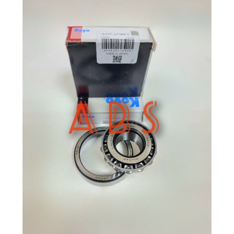 BEARING LM11949/11910 KOYO/LAVAR ด้านหน้าล้อ KIJANG 5K/7K LM11949/10 KOYO