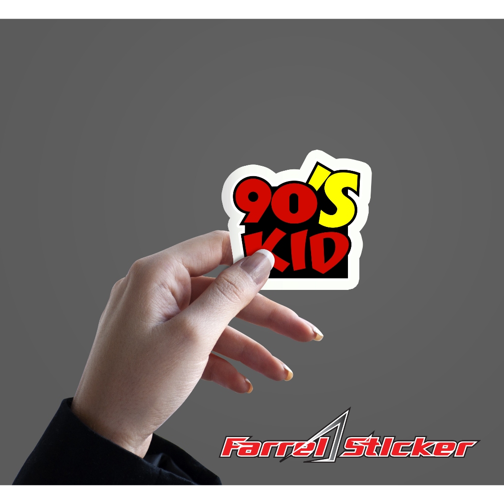 90s KID Sticker 90s Sticker
