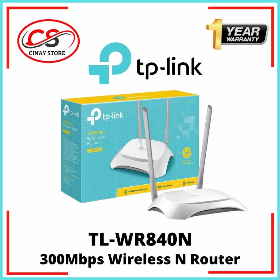 เราเตอร์ไร้สาย | TP-Link - TL-WR840N | เราเตอร์ไร้สาย N 300 Mbps - เราเตอร์ Wifi WR 840N