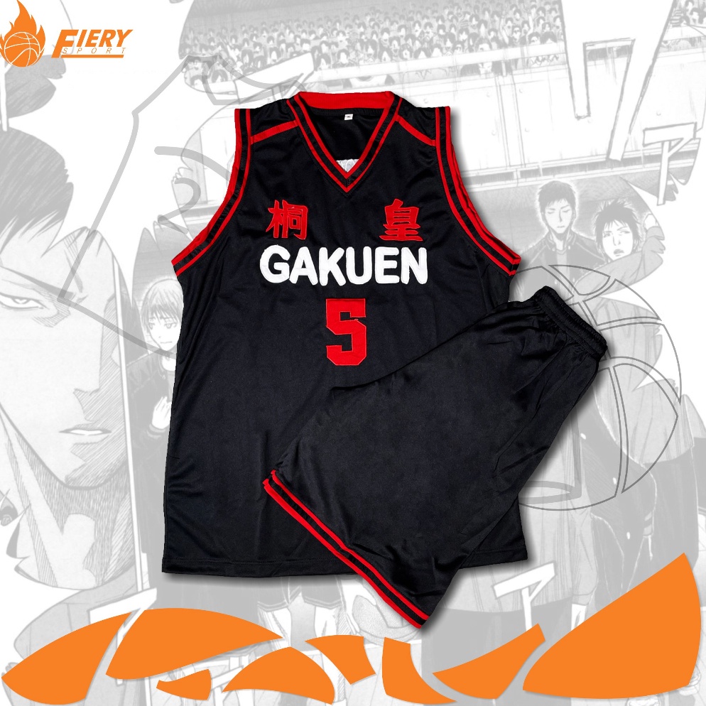 CODE P88B Jersey Anime Kuroko No Basuke Gakuen Aomine