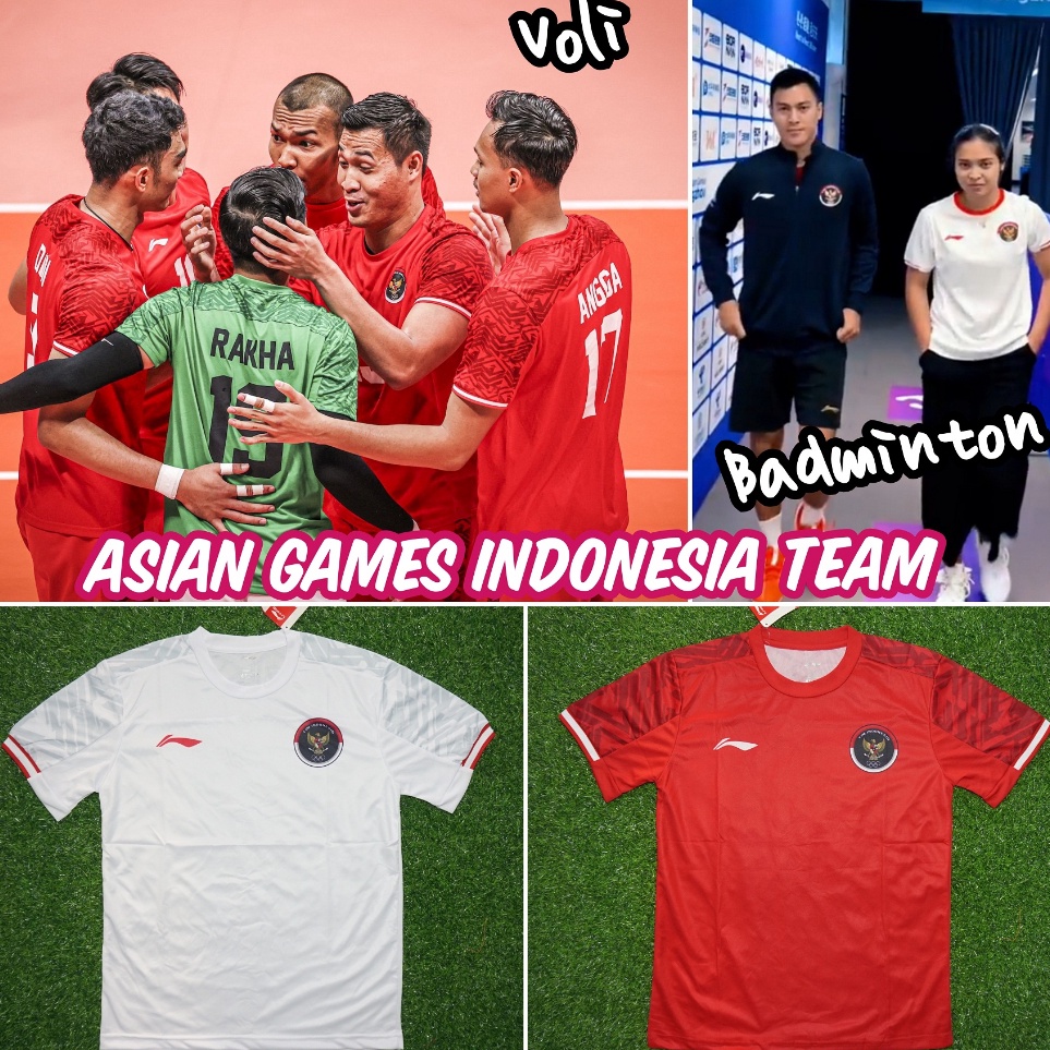 CODE N37R Jersey Asian Games ทีมชาติอินโดนีเซีย