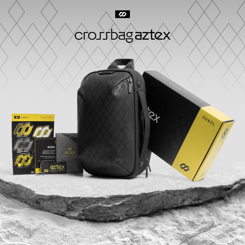 Rusel CO I Aztex Crossbag Exclusive Series กันน้ํารุ่นลิมิเต็ด