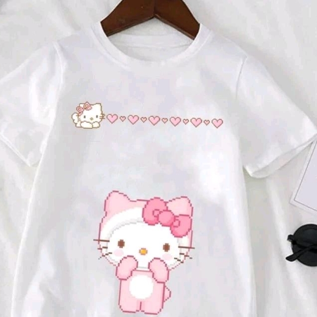 HELLO KITT* เสื้อยืด GIVE MANY LOVES / CUSTOM NAME / วันเกิด