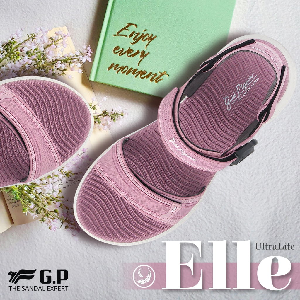 Gold Pigeon UltraLite Elle G9555W รองเท้าแตะผู้หญิง& 39;s