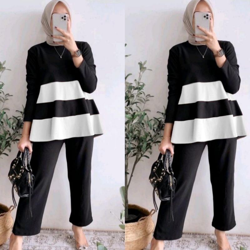 ABIGAIL SET / ชุดเสื้อผ้าผู้หญิง / MUSLIM FASHION SET / ชุดผู้หญิง