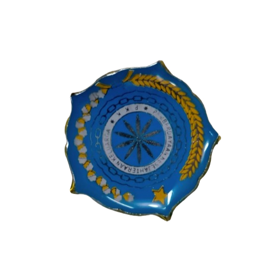 PKK Pin PKK Fiber Badge Pin