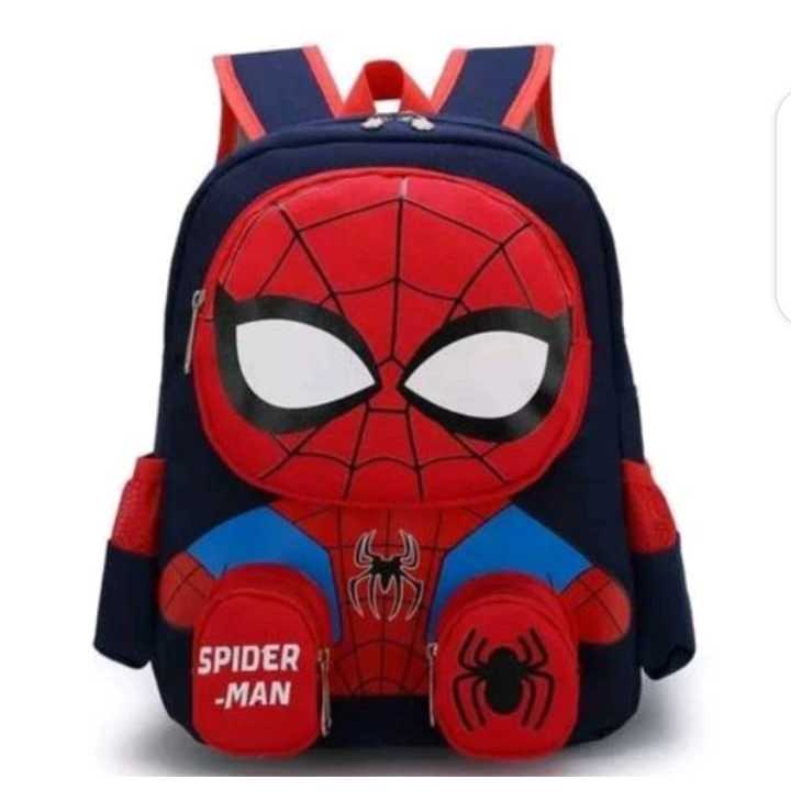 Bbs SPIDERMAN และ Super Hero Character Boys School Backpack