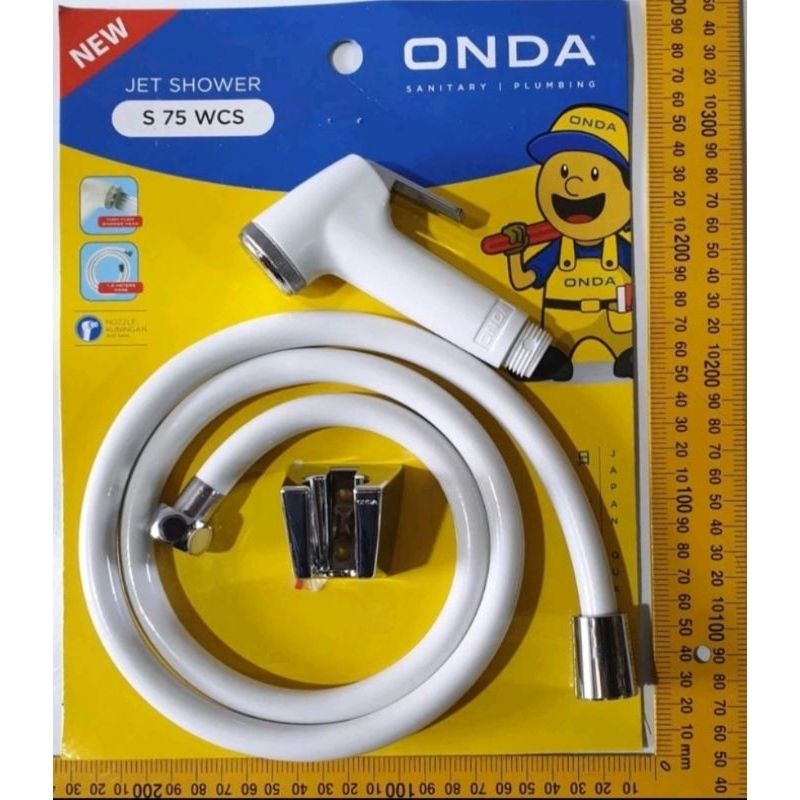 Onda Toilet Spray, Onda jet Shower Toilet, ฝักบัวเจ็ทในห้องน้ํา, สเปรย์ห้องน้ํา Onda, สเปรย์ห้องน้ํา