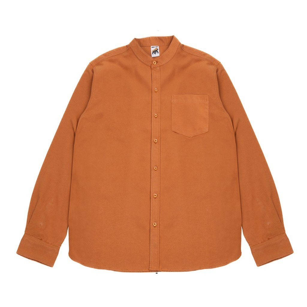 เสื้อเชิ้ตผู้ชาย KEMEJA House of Smith PDG - คอปก LS Camel