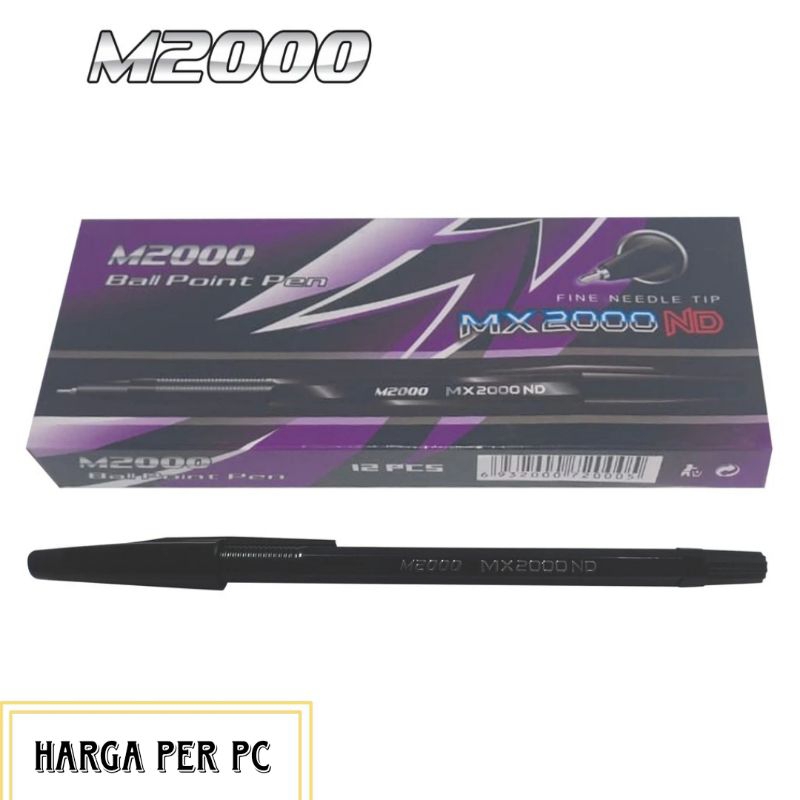 M2000 ปากกา BALLPOINT สีดํา MX2000ND