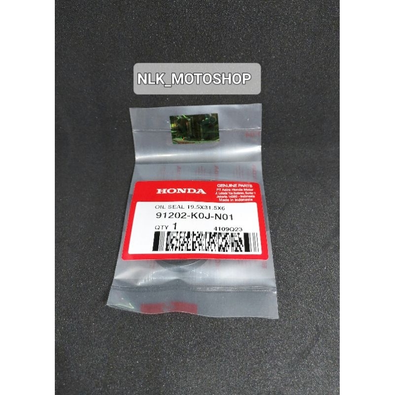 ซีล KRUG AS GENIO 91202-K0J-N01 ORIGINAL AHM
