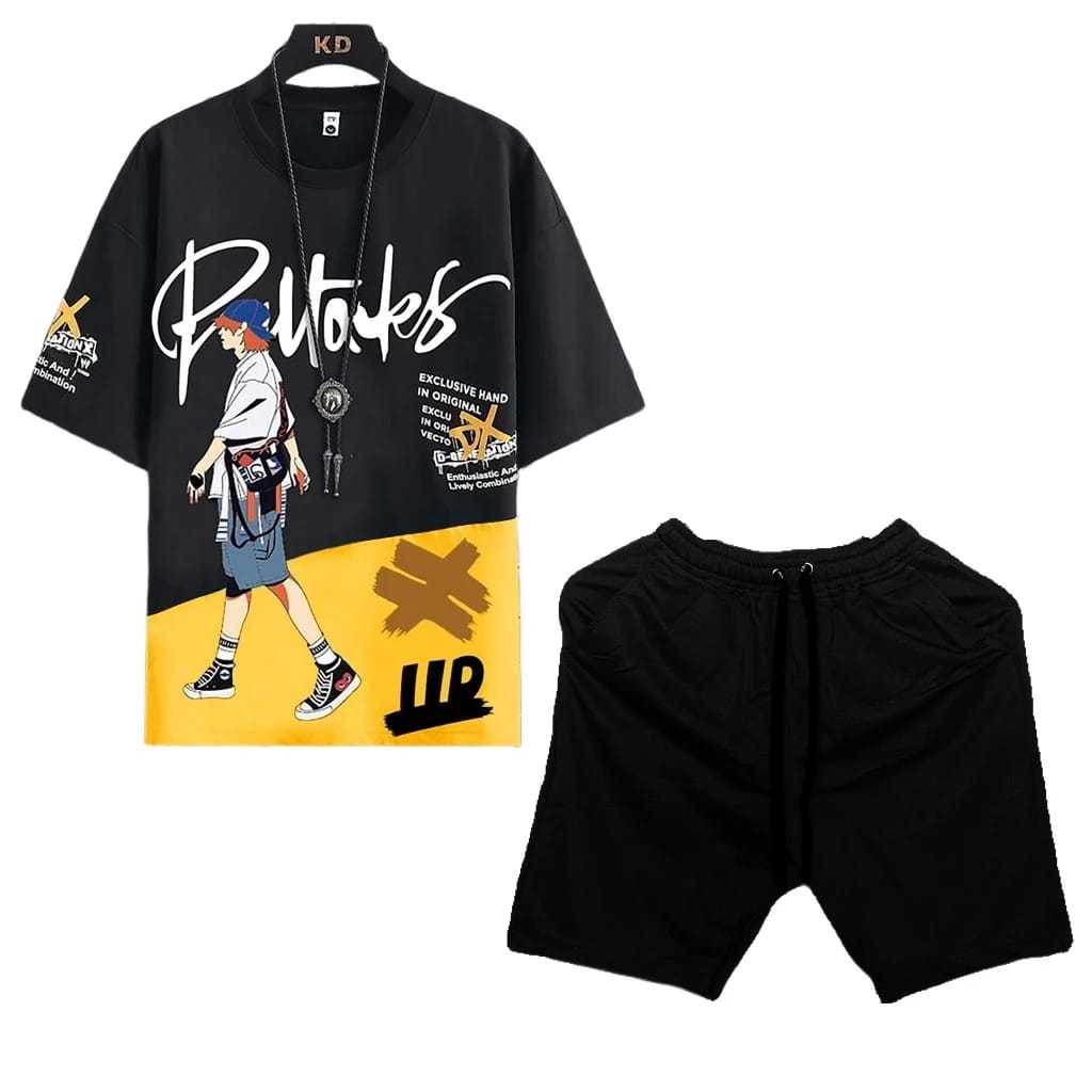 ชุดเสื้อยืดแขนสั้นกางเกง Toonzz Pilates