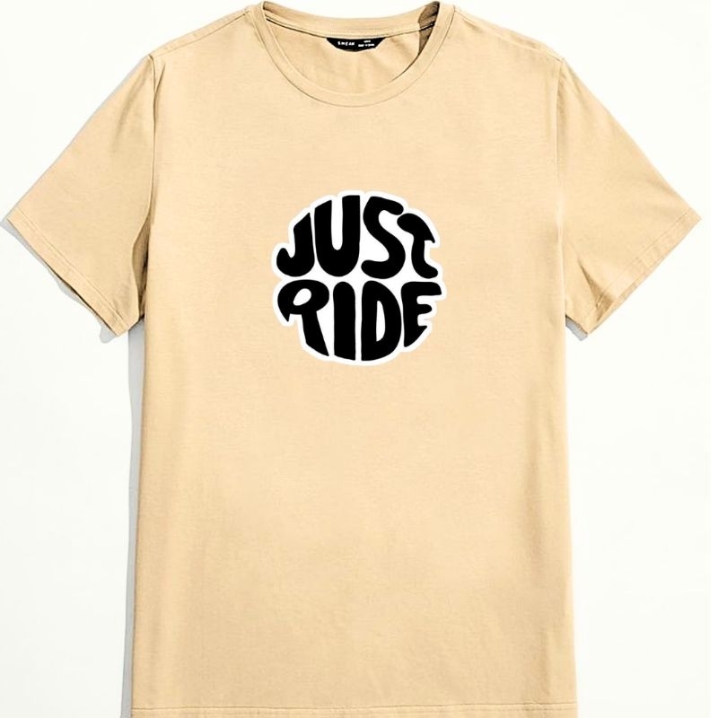 เสื้อยืด Bmx Street Just Ride Mocca