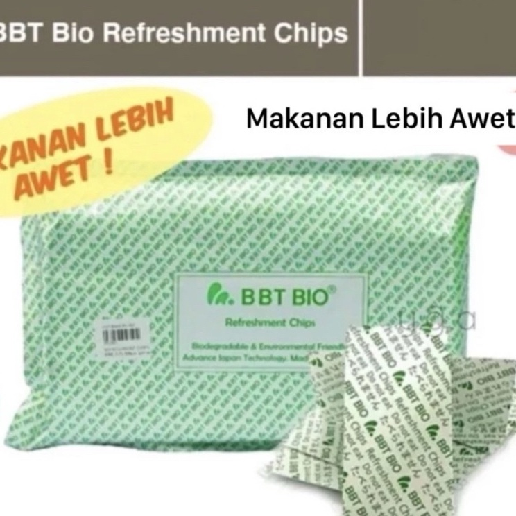 Bbt BIO REFRESHMENT CHIPS FOOD NANO CHIP เปลี่ยนเนื้อหาเจล SILICA 2 ชิ้น