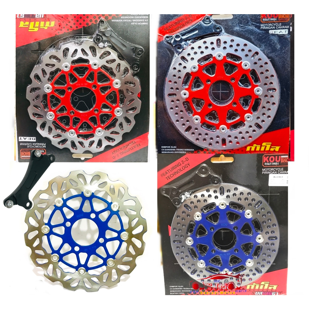 Big Disc BEAT-Vario 125-Vario 150-SCOOPY-GENIO-SPACY 260MM Disc PLUS Bracket