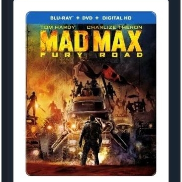 Blueray MAD MAX FURY ROAD DVD Cassette
