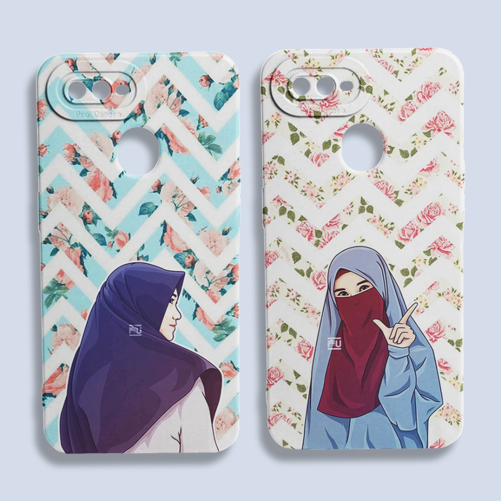 HP เคสโทรศัพท์สําหรับ oppo A5S A7 A12 A11K F9 HIJAB ภาพ Softcase Sizora Official - HB75