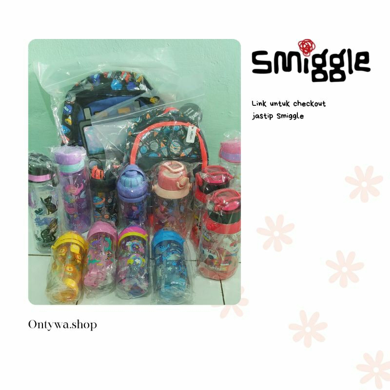 SMIGGLE BACKPACK / BOTTLE / LUNCH BOX JASTIP ONTYWA