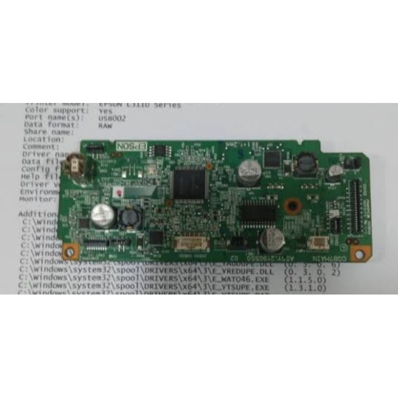 บอร์ดหลัก L3110 ดั้งเดิม การกําจัดหน่วย