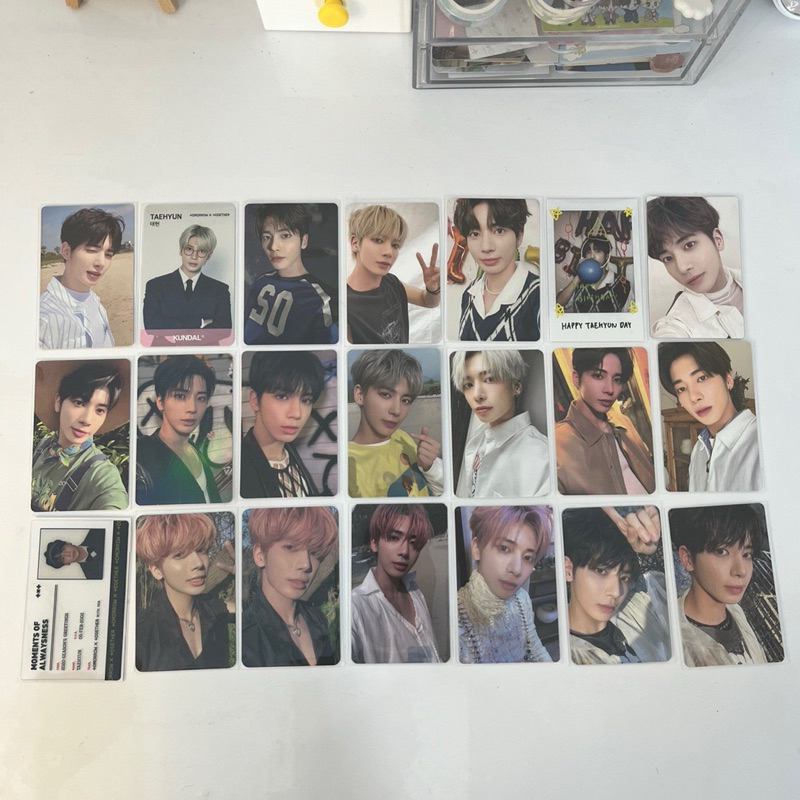 การ์ดรูปถ่ายอย่างเป็นทางการ txt kang taehyun ทั้งหมด 50k