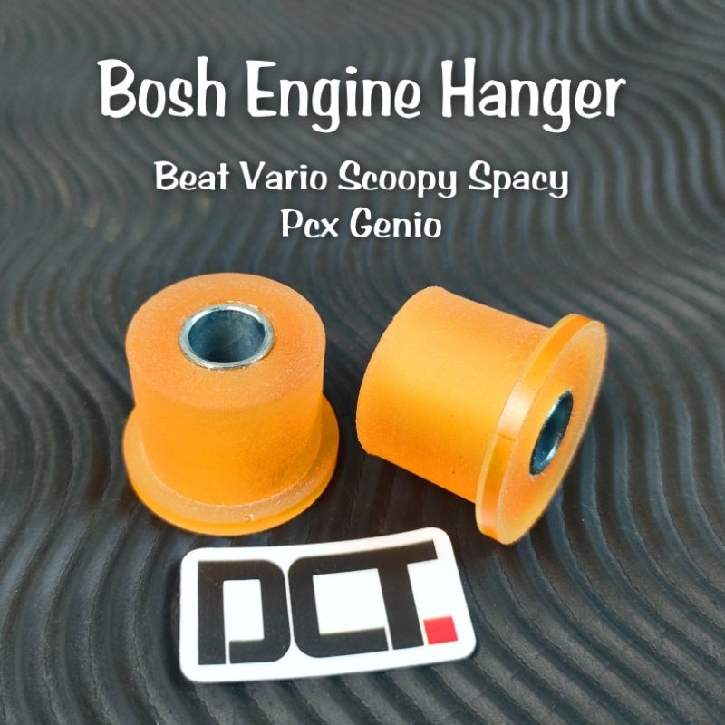 Bosh Arm Beat Fi Karbu Vario 150 125 110 Scoopy Spacy Pcx Genio Bush เครื่องยนต์แขวนวัสดุยูรีเทน Bushing Arm Beat Fi Karbu Esp Deluxe