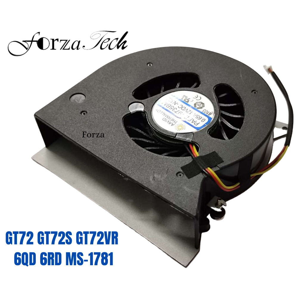 Msi COOLING FAN GT72 GT72S GT72VR MS-1781 MS-1782 N292 N265 6QD 6RD ใหม่