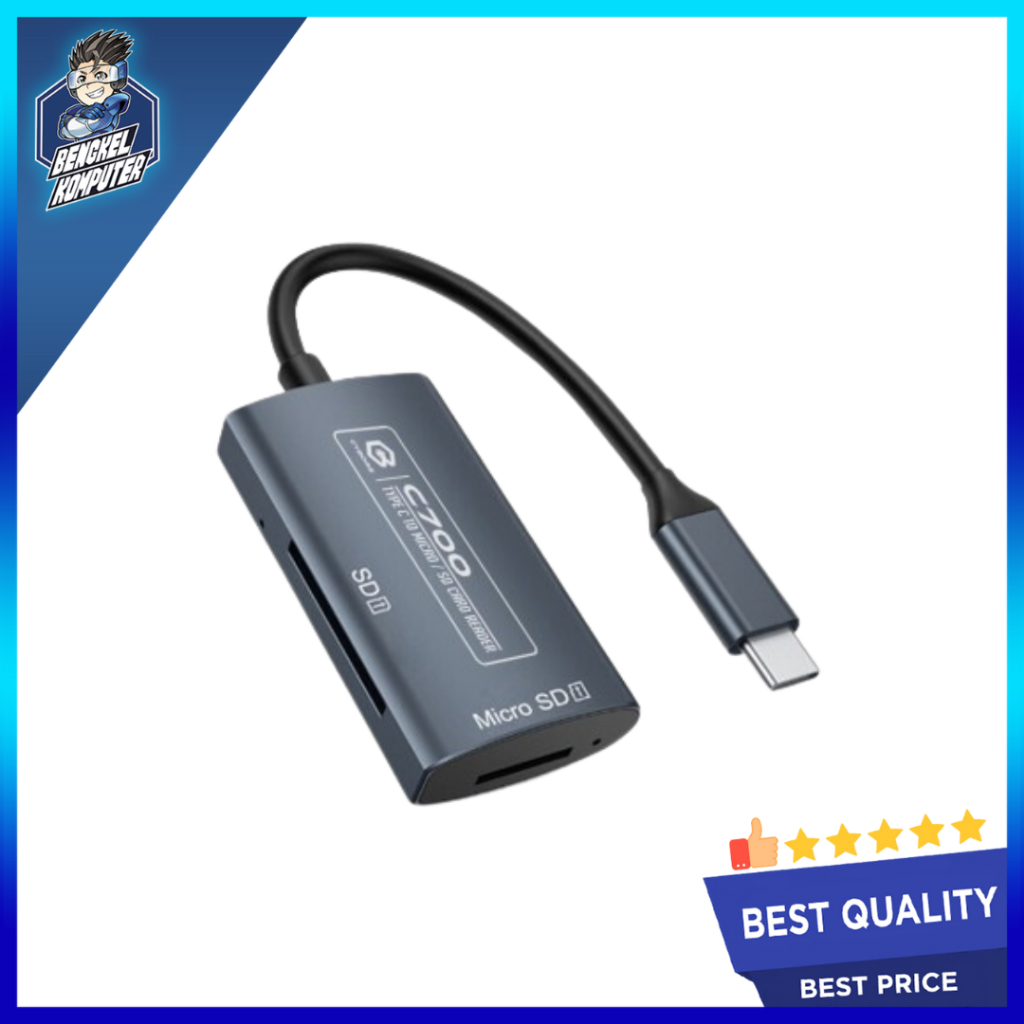 CONVERTER CYBORG C700 TYPE C TO SD+/TD CARD READER