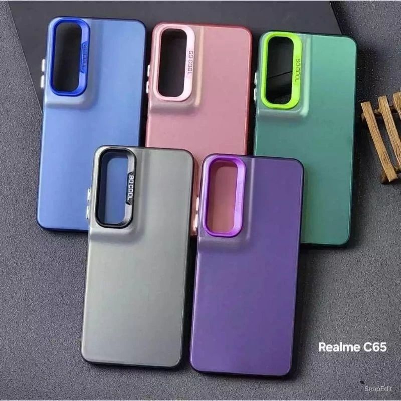 Softcase imd Hologram Realme C65 เคสซิลิโคน imd Haybrid Hologram