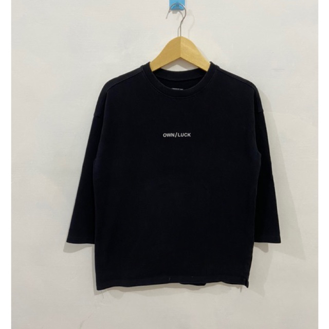 เสื้อยืด GIORDANO LONGSLEEVE