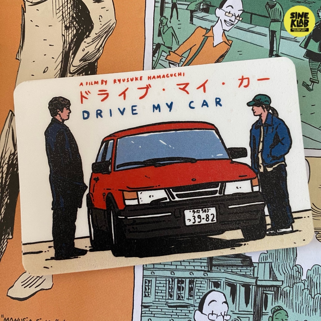 Sineklab - DRV MY CAR Sticker - Film / Movie / Cinema / Series / Laptop Sticker Edition